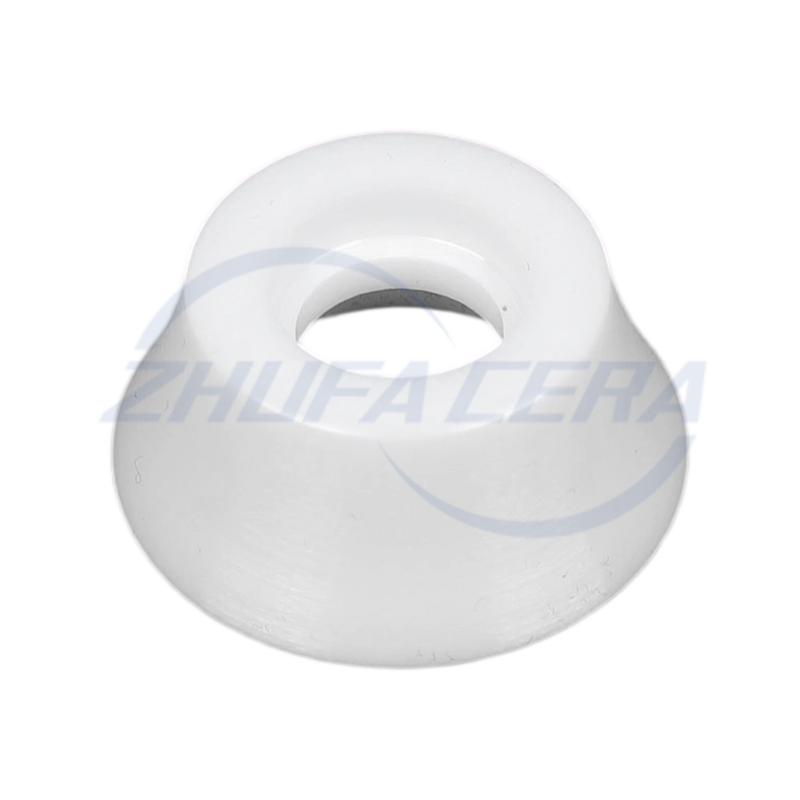 Bague en céramique de zircone en forme de pagode