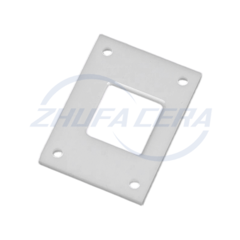 Petite plaque de perçage en céramique de zircone