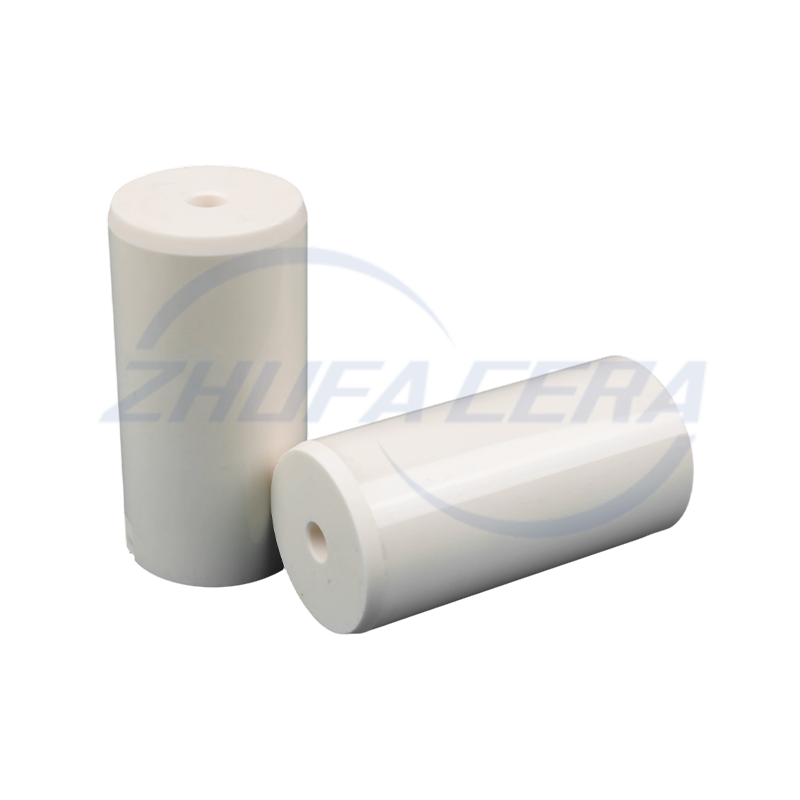 Tige en céramique d'alumine chanfreinée