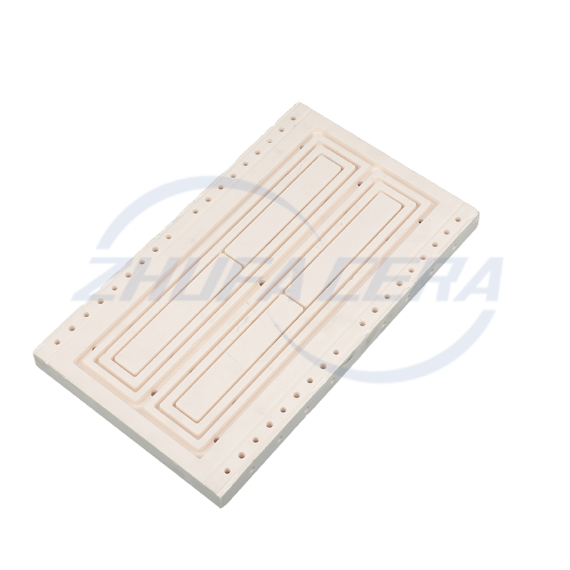 Plaque en céramique d'alumine de grande taille