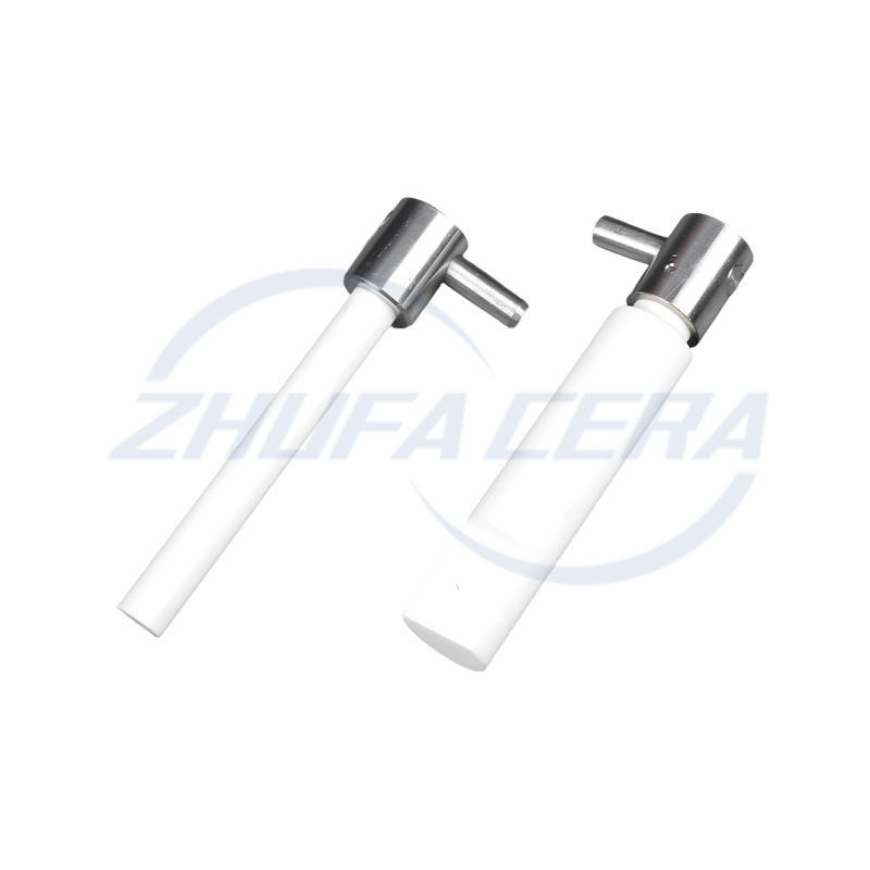 Pompe à tête métallique en céramique d'alumine