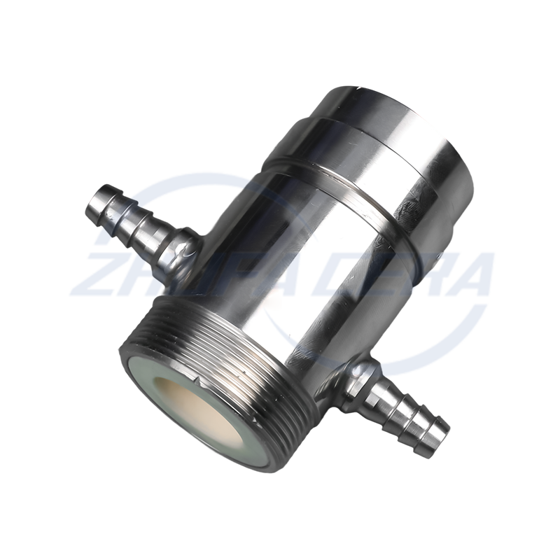 Pompe en céramique d'alumine recouverte de métal