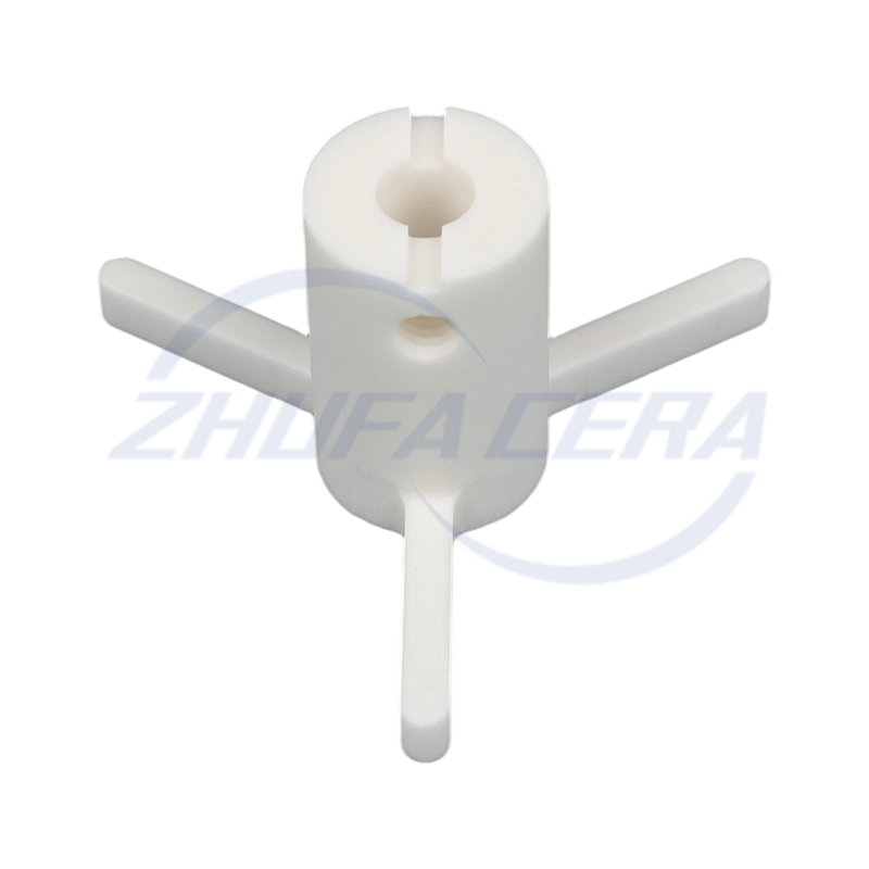 Support en céramique d'alumine de forme personnalisée