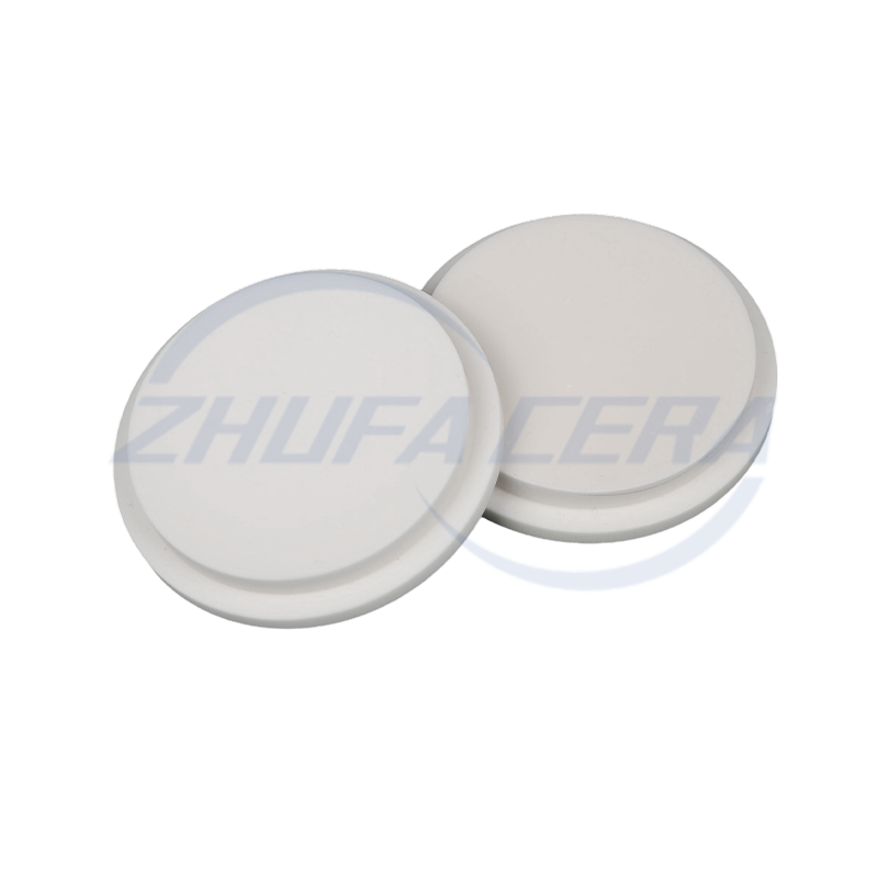 Couvercle de disque en céramique d'alumine