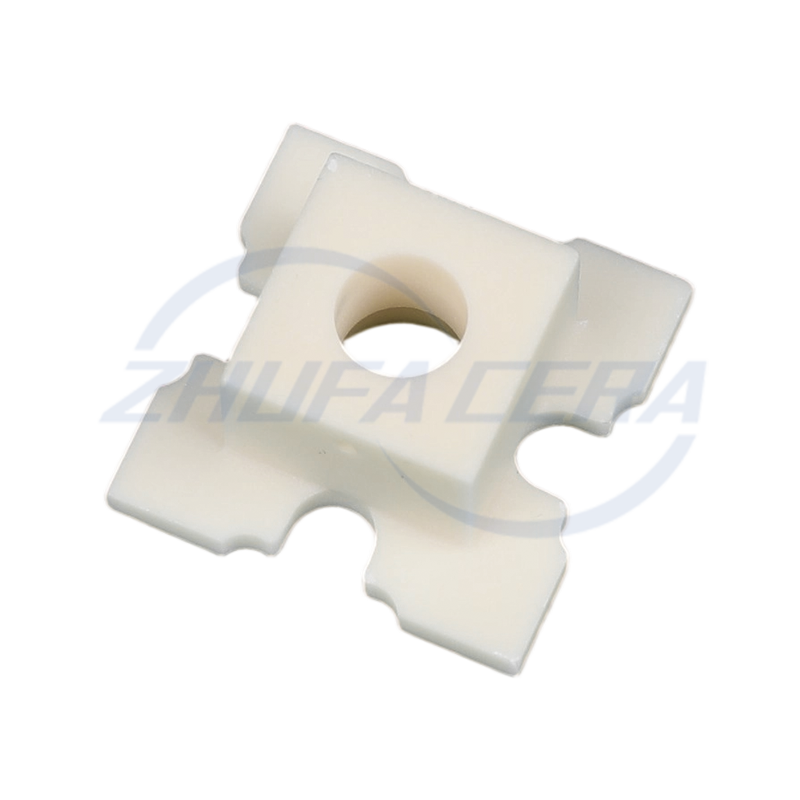 Base en céramique d'alumine de forme personnalisée