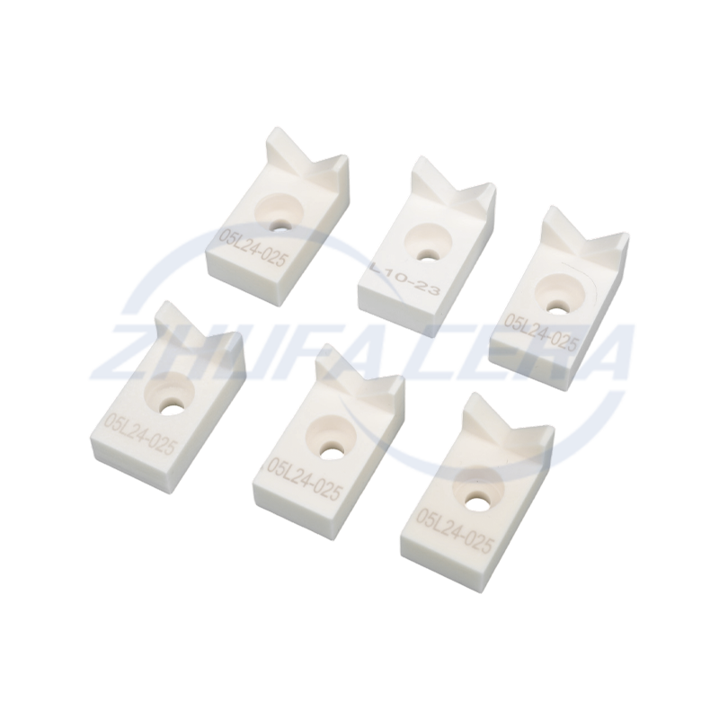 Bloc en forme de V en céramique d'alumine