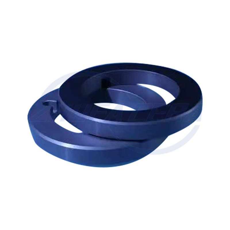 Bague Céramique Zircone Bleue