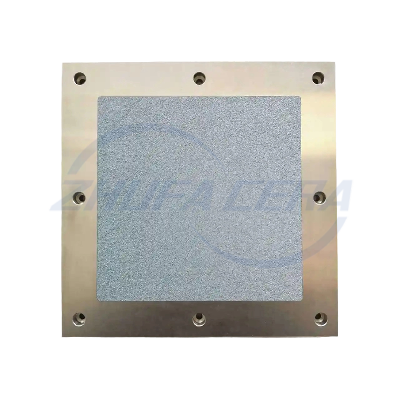 Ventouse microporeuse en céramique d'alumine