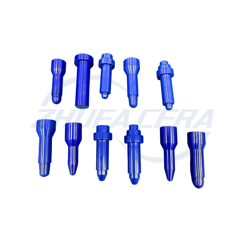 Produits de la série de broches de positionnement en céramique de zircone bleue